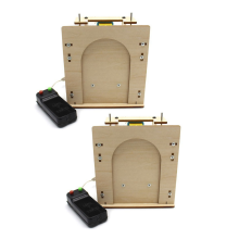 Wooden Lift Door Self-Made House Garage Model Electric Door Kit