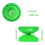 Responsive YoYo K1-Plus with Yoyo Sack,Green 1