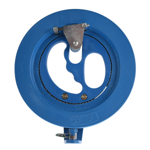 Kite Tool Ballbearing Blue Plastic Reel Line Winder New 2