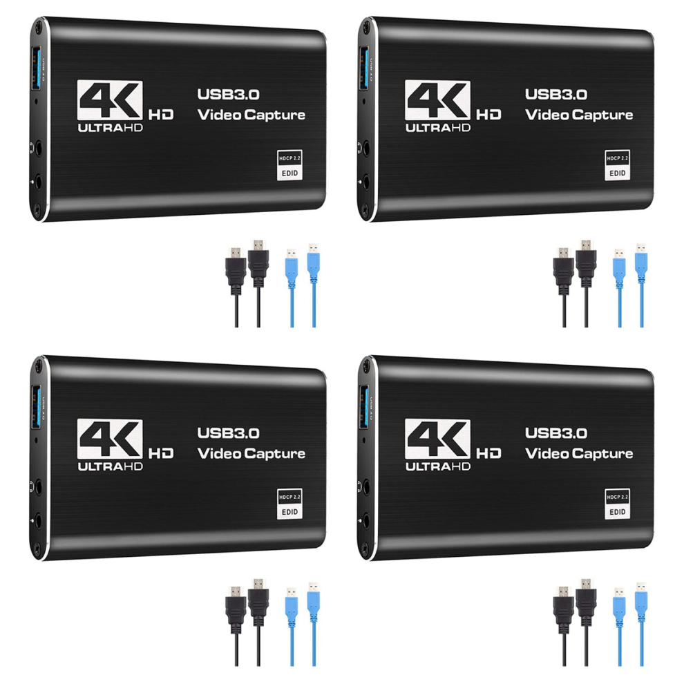 Audio Video Capture Card, For Gaming Streaming Live Video Recording 4713231954641