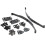 1/10 Rock Crawler Leaf Spring Suspension Bar for D90 2
