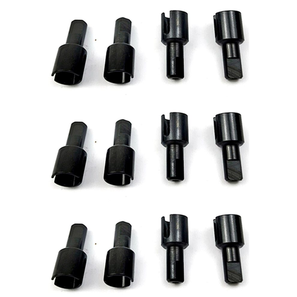 12Pcs Metal Differential Cup For 144001 124019 124018 Rc Car Black 4713231983078