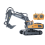 2.4G Wireless RC Excavator Remote Control 4