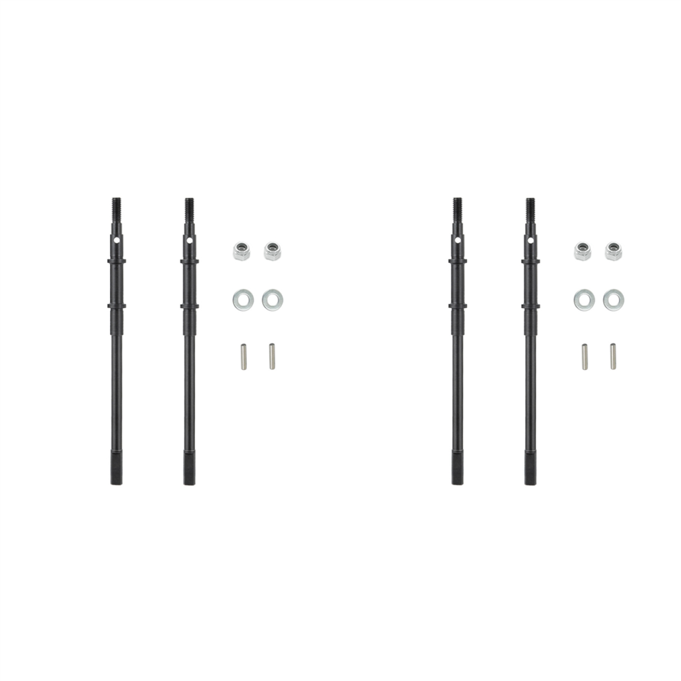 2Pcs Steel Metal Rear Axle Drive Shaft Cvd For Axial Scx10 Ii 90046 4713231970054