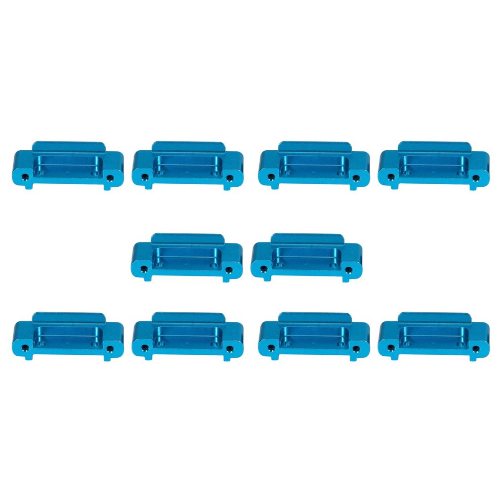 2Pcs Upgrade Spare Rc Car Parts Front Rear Bumper, Blue 4713231970290
