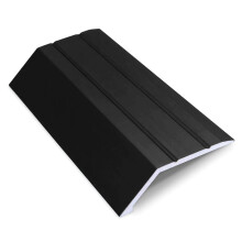 Matt Black Self Adhesive Ramp Transition Strip TAS 38mm x 8mm 0.9m