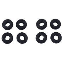 4Pcs 55x24mm 1.0 Rubber Tyre for 1/18 1/24 RC Crawler Car Axial Parts