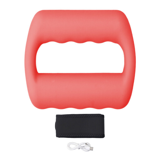 Percussion-Ring-Massagegerät Rosa 1500mAh Type-C USB 1