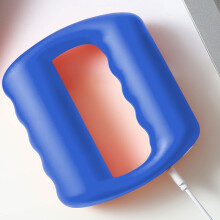 Anneau de massage à percussion 1500mAh Taille unique Bleu