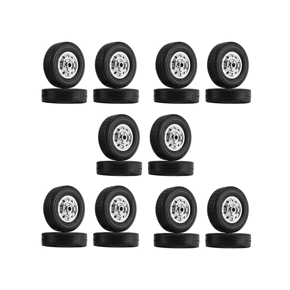 4Pcs Wheel Tire Tyre For D12 1/10 Rc Truck Car Diy Upgrade Parts 4713231998355