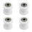 4X Motorcycle Retrofit Chain Guide Sprocket Chain Tensioner (White) 1