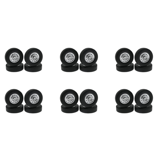 4Pcs Tire Tyre for D12 Mini 1/16 RC Drift Truck