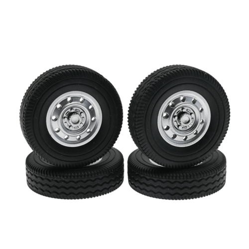 4Pcs Tire Tyre for D12 Mini 1/16 RC Drift Truck 2