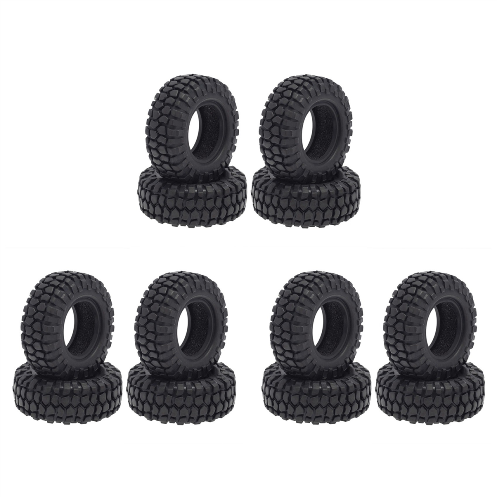 4Pcs Wheel Tires For 1/24 Rc Crawler Car Axial Scx24 90081 Axi00002 4713231998409