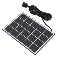 Solar Panel Wasserpumpe Kit 4W 5V einfach zu montieren Solar Brunnen Wasserpumpe für Garten im Freien