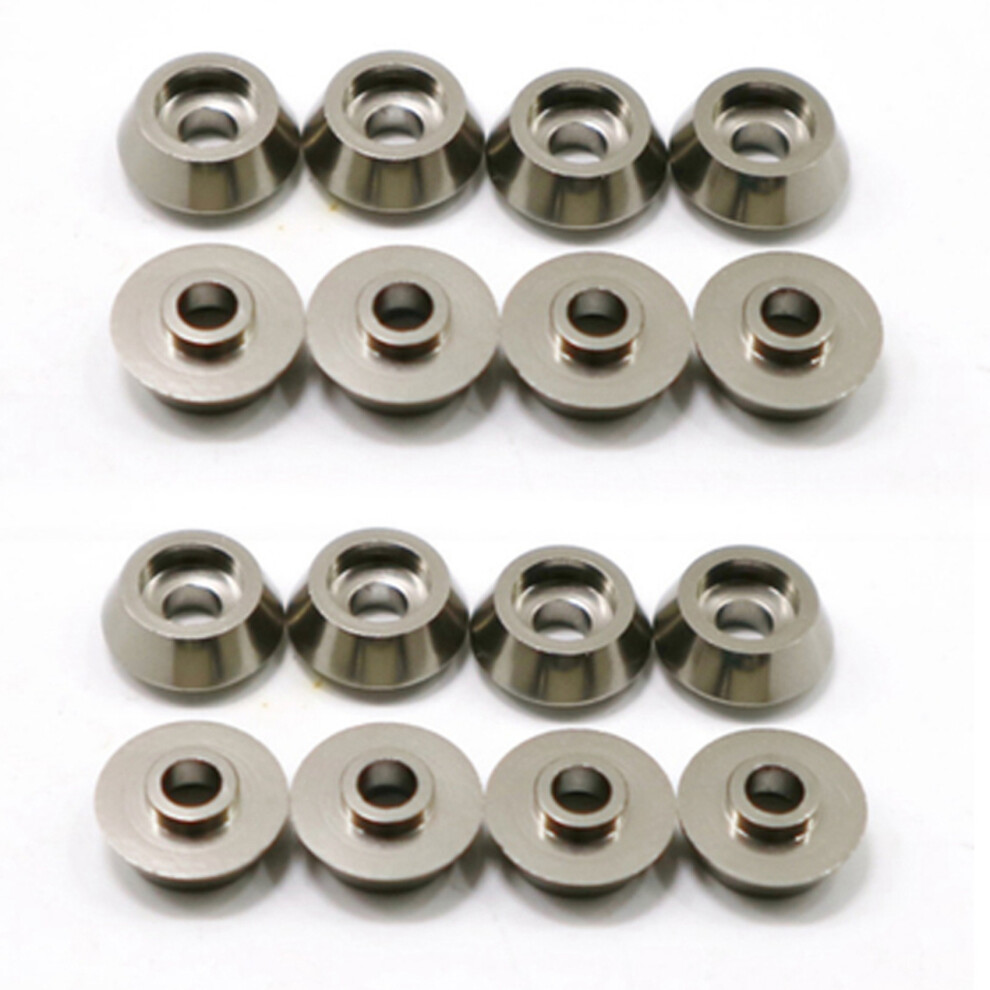 8Pcs Metal Connecting Rod Screw Gasket Shim Washer Rest, Grey 4713231988165