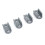 Car Upgrade Parts Leaf Springs Fixed Seat,Titanium 5