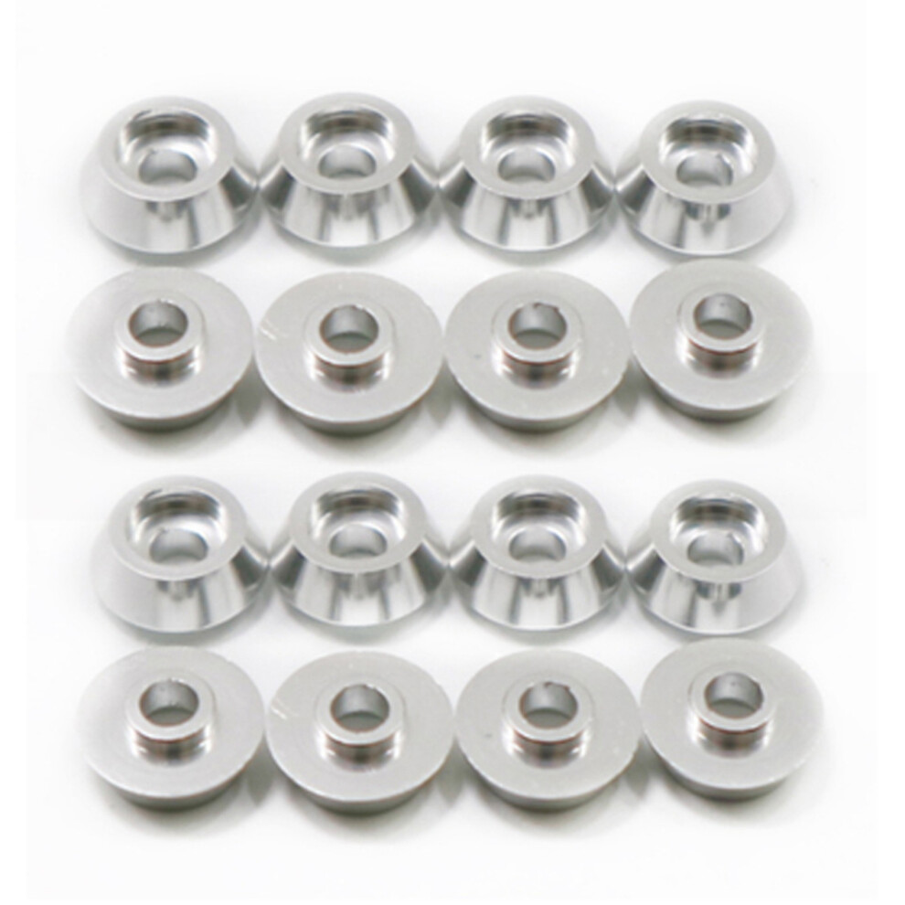 8Pcs Metal Connecting Rod Screw Gasket Shim Washer Rest, Silver-image-OPC-PJ965ZT-NEW