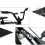 Alloy Mini Mountain Bike Bicycle Model CC01 Decoration,Black 4