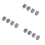 Car Upgrade Parts Leaf Springs Fixed Seat,Titanium 1