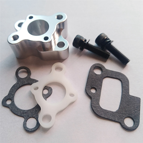 CNC Intake Manifold Set for 23-30.5Cc Gas Engine Zenoah Baja 1