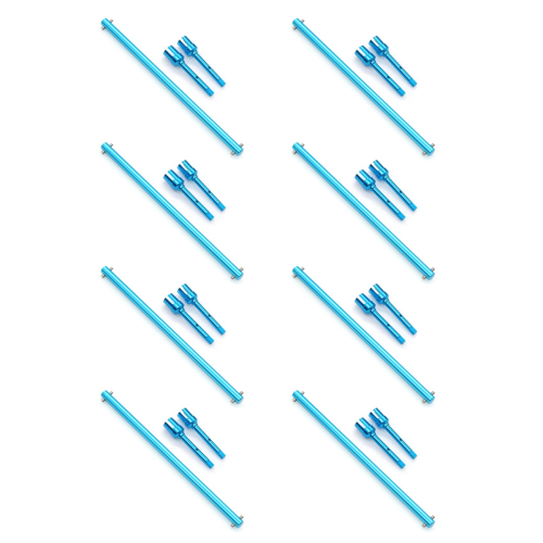 Central Drive Shaft and Propeller Joint Set for TT-02 RC Car,1