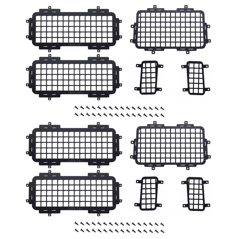 for MN D90 D99S MN99S 1/12 RC Car Parts Rear Side Metal Window Net-image-OPC-PJ966ZR-NEW