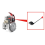 Ignition Coil System Red Cap with Switch Wire for 1/5 Rovan Km 6