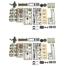 for 1/16 Tank 3898-1 M4A3 RC Tank Parts Bag