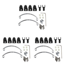 Steel Leaf Spring Suspension Set for B14 B16 B24,Black