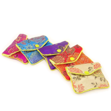 12-Piece Jewelry Silk Purse Bag Brocade Embroidery Bag Gift Bag