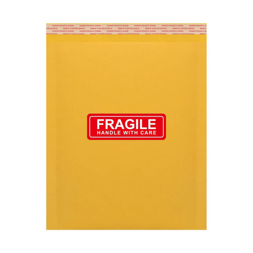 1 Roll/500Pcs Fragile Stickers - Fragile Handle with Care Labels 2