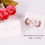 100Pcs Blank Earrings Ear Studs Paper Display Card Hanging White 2