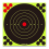 100pcs fluorescent green target stickers bow and stickers 2