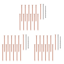 Copper Nails Kit to Killing Trees,3.5 Inch Pure Copper Nails Bulk