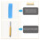 2 inch Height Extra Long Flush Trim Router Bit 1/4 inch X 3/8 inch 5