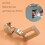 DIY Patchwork Maker Kit & Sewing Ruler Shank Ruler Foot Free Machines 5