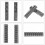 Knitting Machine Side Rack,for Silver Reeds Knitting Machine SK155 5