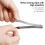 20PCS Stainless Steel Hemming Clips - 3-Inch Measuring Ruler 3