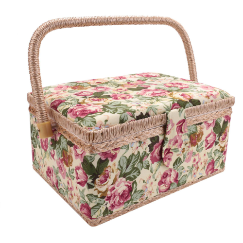 Extra Large Sewing Basket,for Needles, Thread, Tape Measure 1