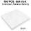 100PCS Precut Embroidery Stabilizers, Embroidery Backing Stabilizer 3