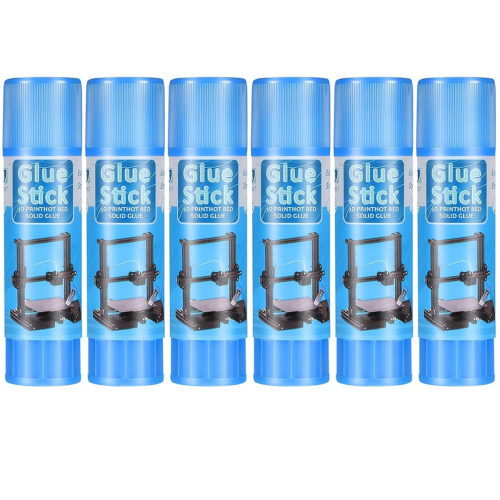 3D Printer Glue Sticks PVP Solid Glue Sticks for 3D Printer(6 Pieces)
