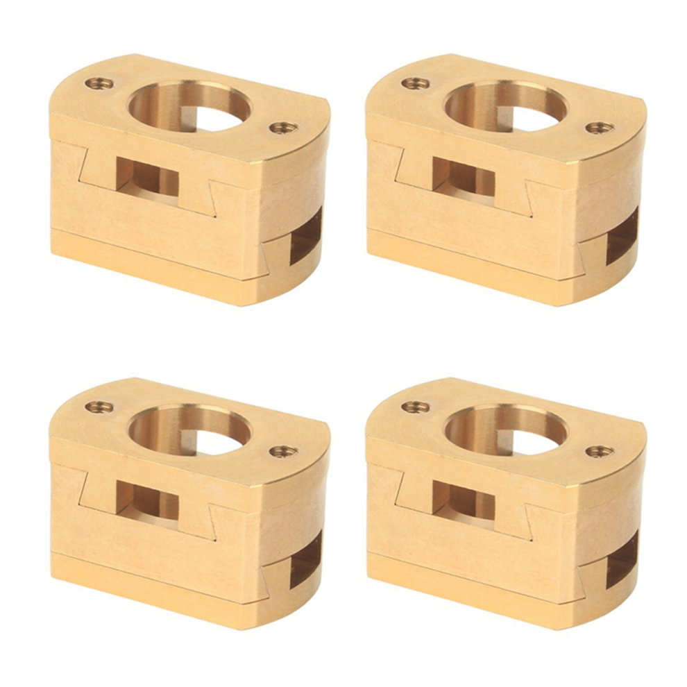Z- Brass T8 Screw Coupler For Cr10 Cr10s Pro 4Pcs 4713043654562