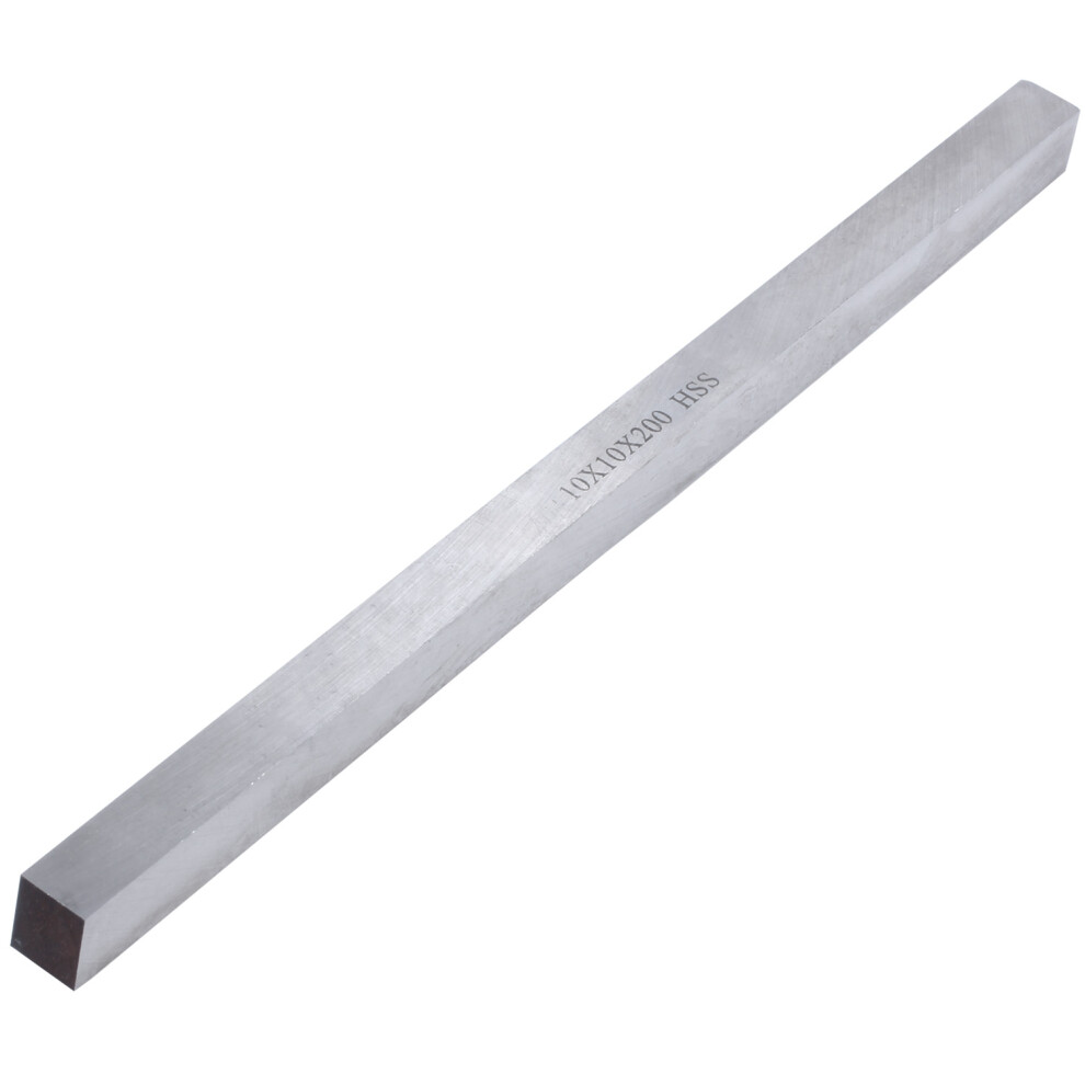 10Mm X 10Mm X 200Mm Turning Parting Milling Lathe Hss Tool Bit Gray 4713043669757