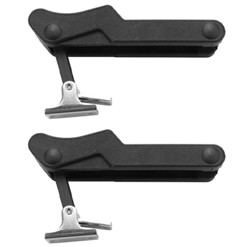 2Pcs Door Draw Lock 3.8 Inch Replacement Soft Black Over-Center C7-10 2