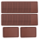 90Pcs Laser Engraving Blanks, Blank Leather Patch for Hat 3