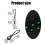 20Pcs Self Luminous Zipper Pulls,Anti Lost for Outdoor Mountaineering 4
