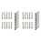 20Pcs Self Luminous Zipper Pulls,Anti Lost for Outdoor Mountaineering 1