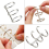 A6 Size Waterproof PVC Pouch Circular Knitting Needle Pouches A 4