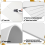 50 Pack Foam Boards 1/8 Inch Thickness Foam Poster Boards 3